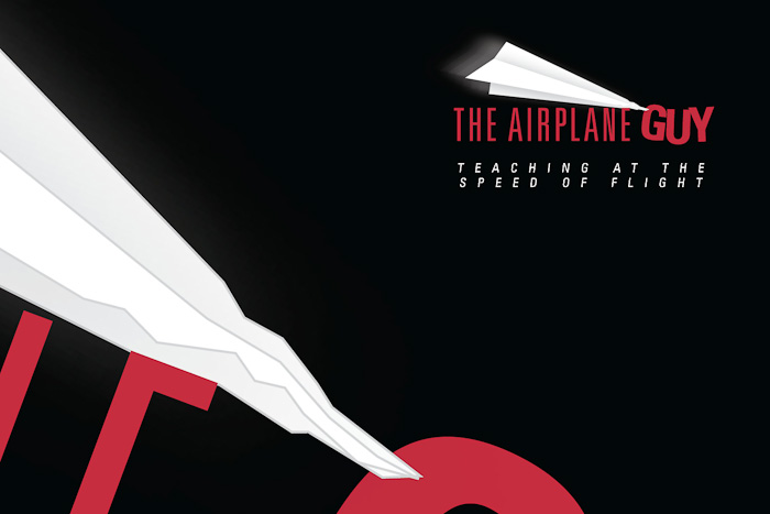 Identity Design and Logo: The Airplane Guy