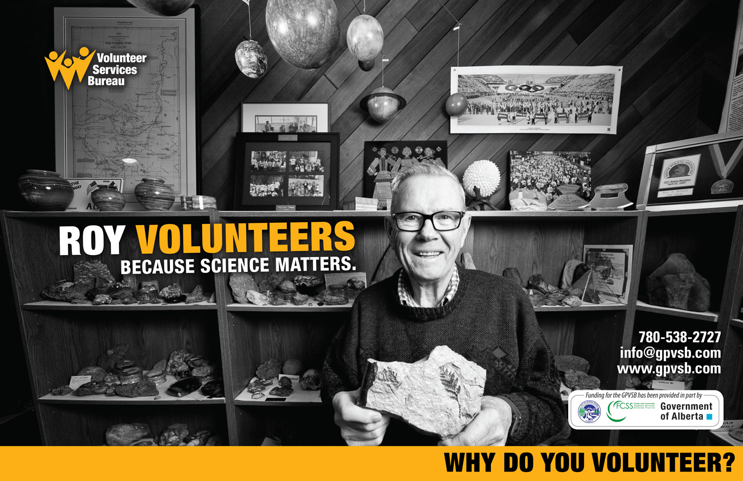 Photography and Poster Design: Grande Prairie Volunteer Services Bureau