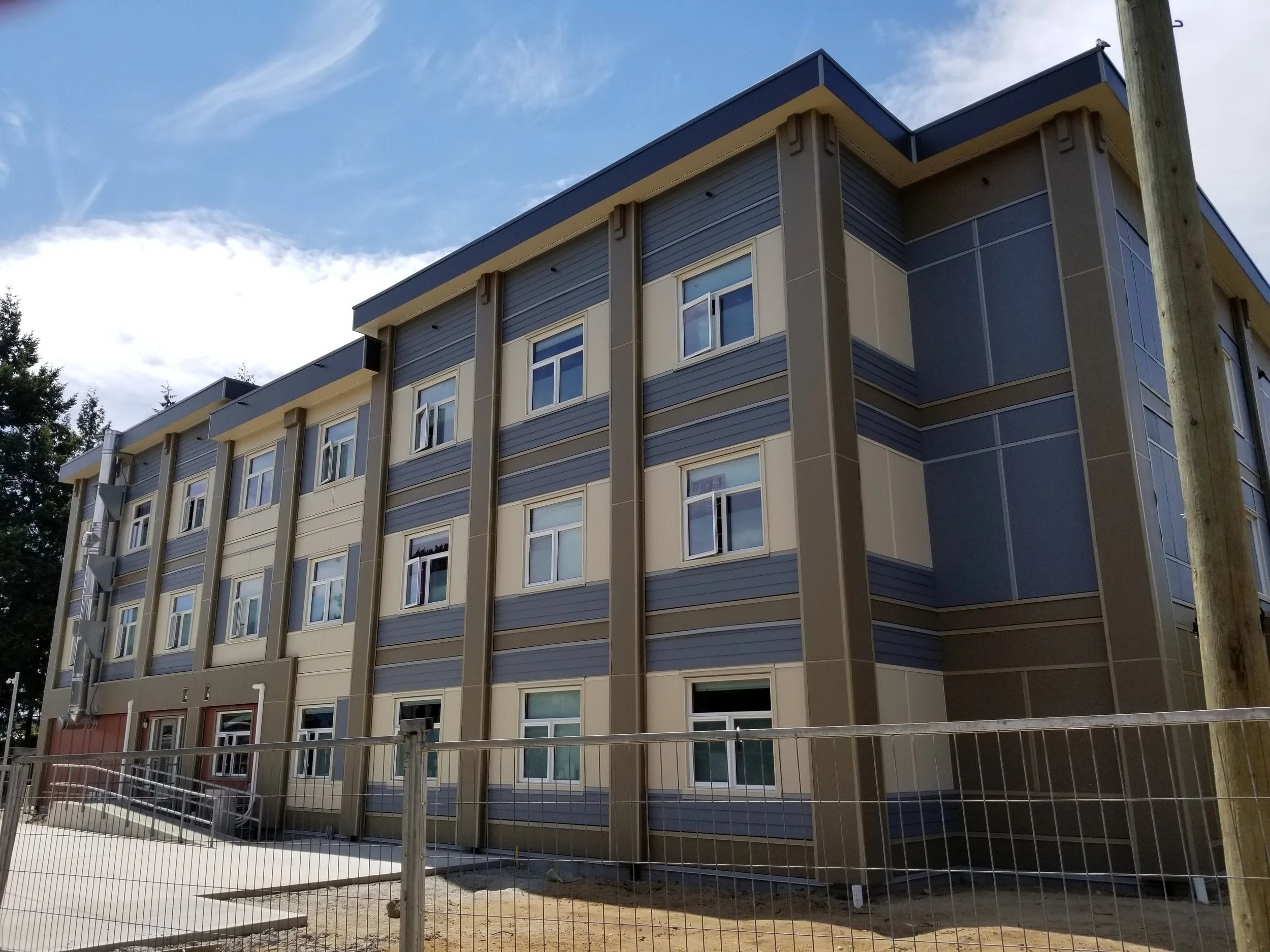 Sechelt’s new Modular housing project built by Spani Developments
