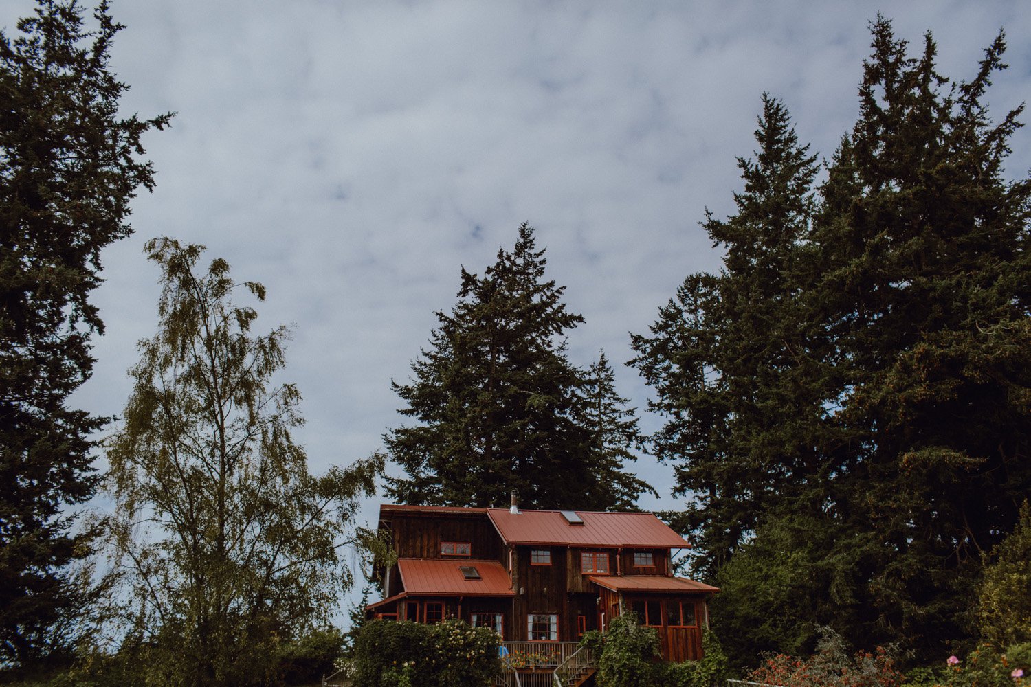 The Big House, a wedding venue on Lummi Island