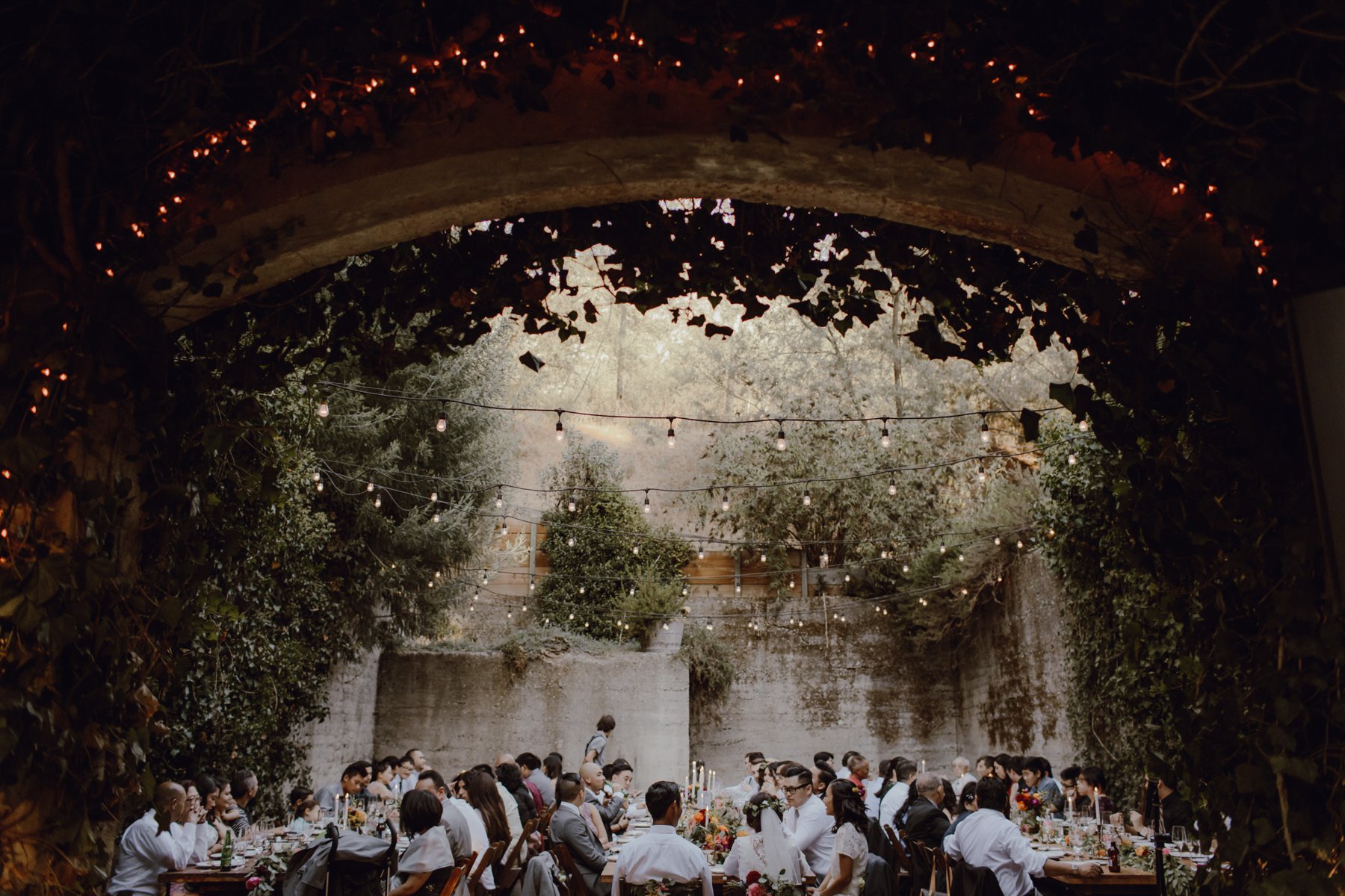 Reception area at Sand Rock Farm in California