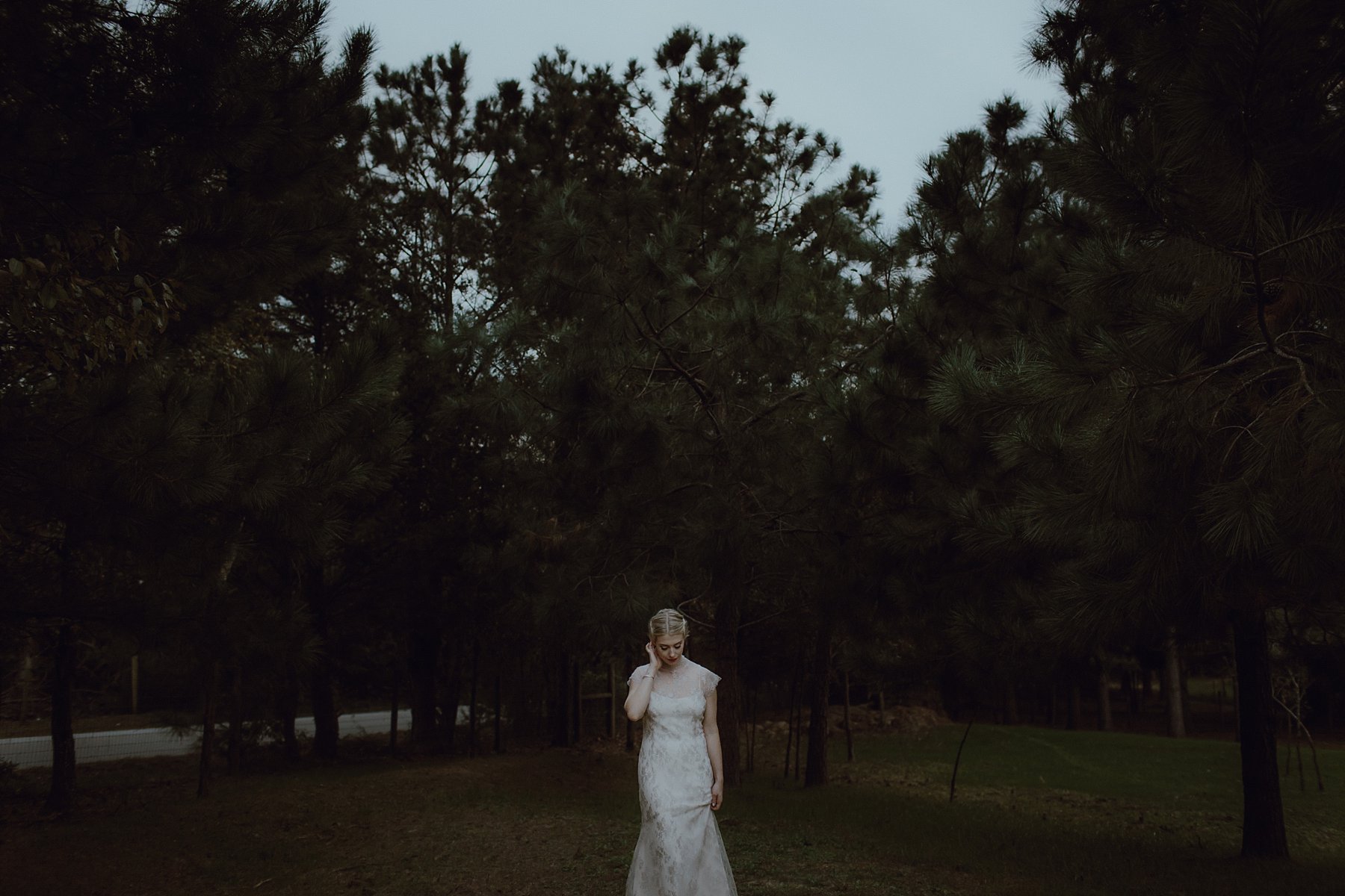 A photo of a bride at wedding venue Sweet Olive Farm