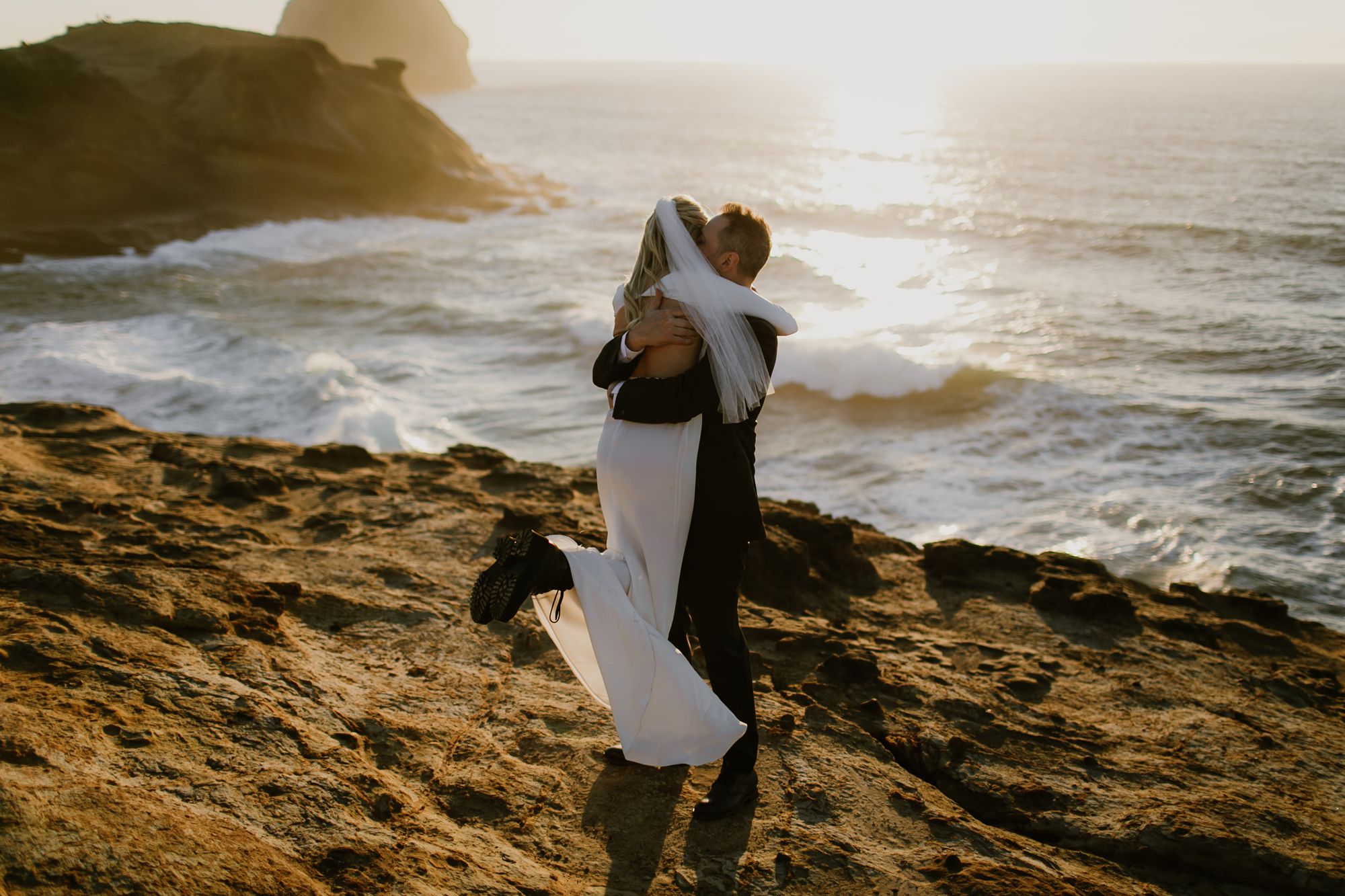 Wedding at the Oregon Coast