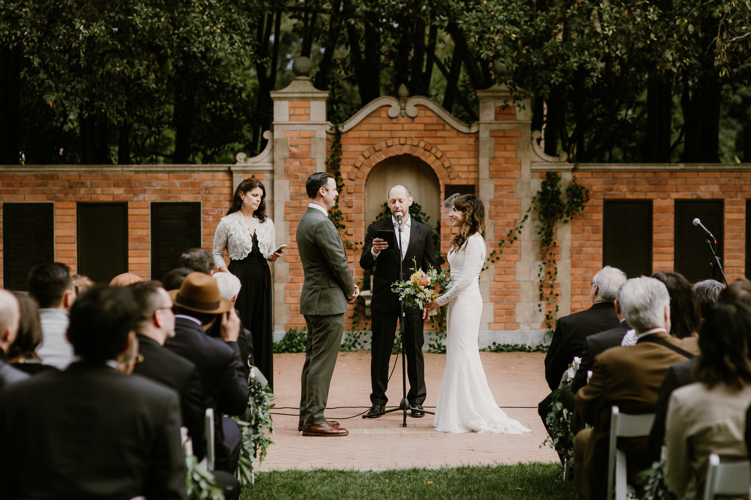 Golden Gare Park Wedding Photo