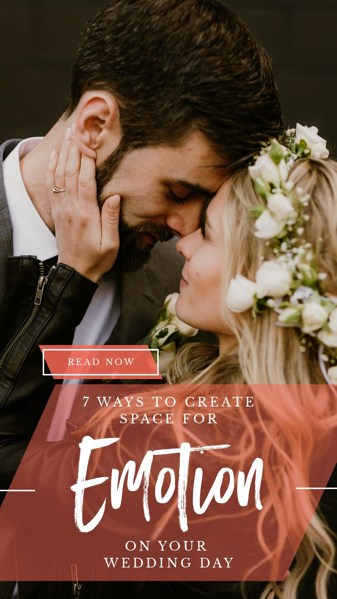 7 Ways to Create Space for Emotion in Your Wedding Day #weddingplanning #weddingplanningtips