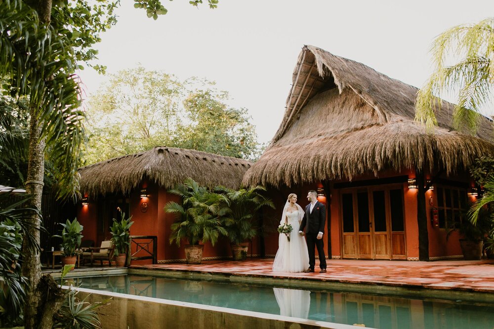 Coco Hacienda Wedding in Tulum Mexico