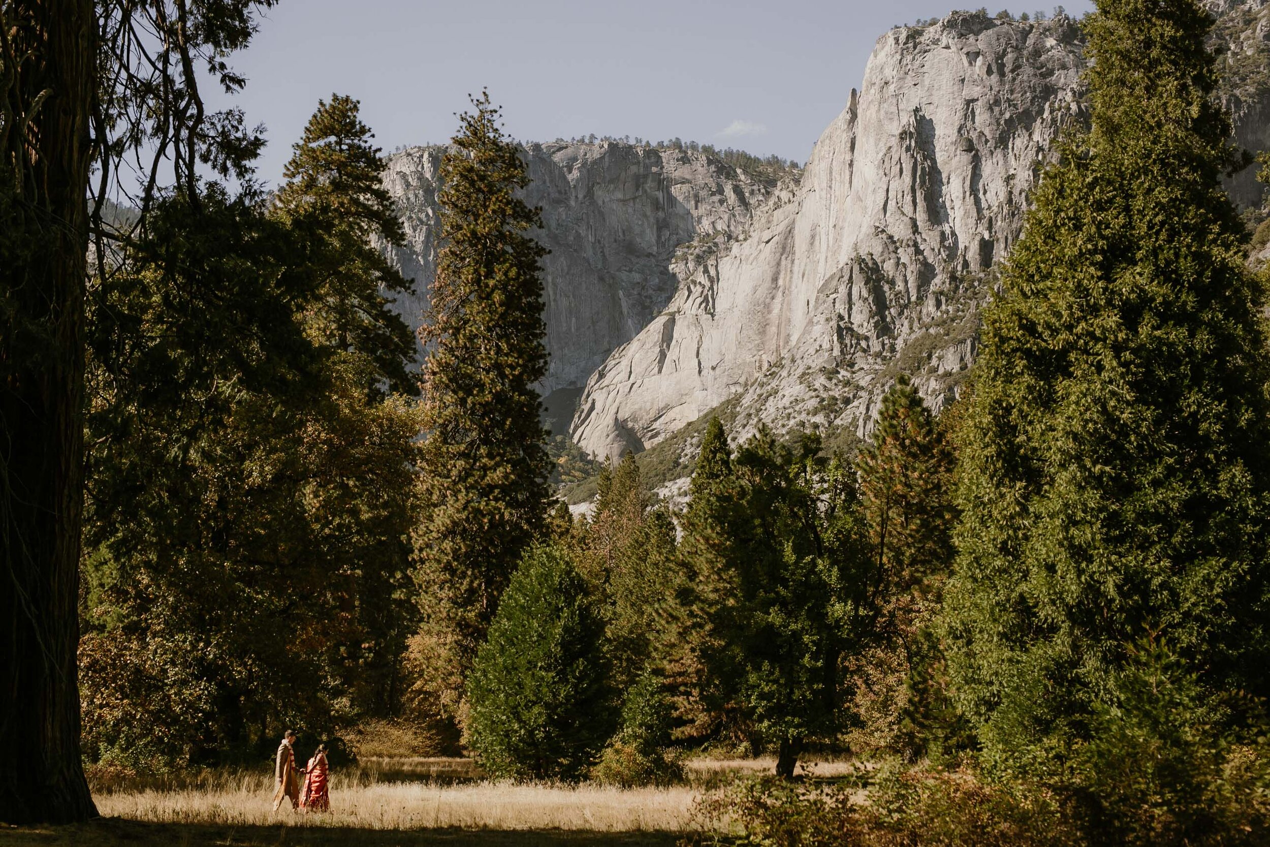 Wedding photos at The Ahwahnee in Yosemite