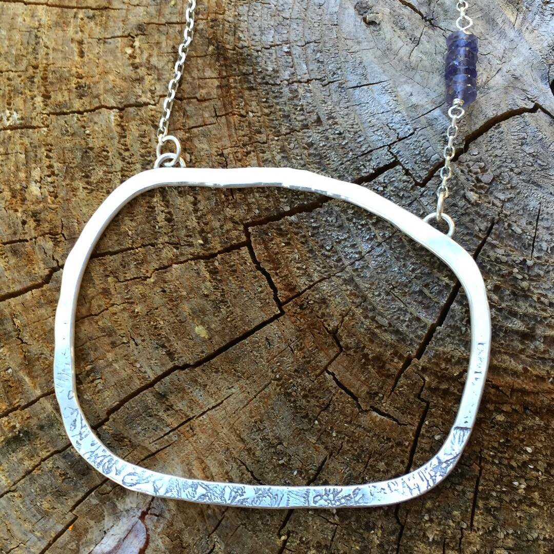 Iolite, Sterling Silver