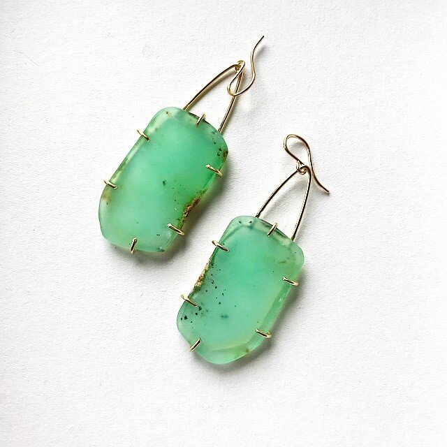 Chrysoprase and 18k.
@riversidestudios #riversidestudios