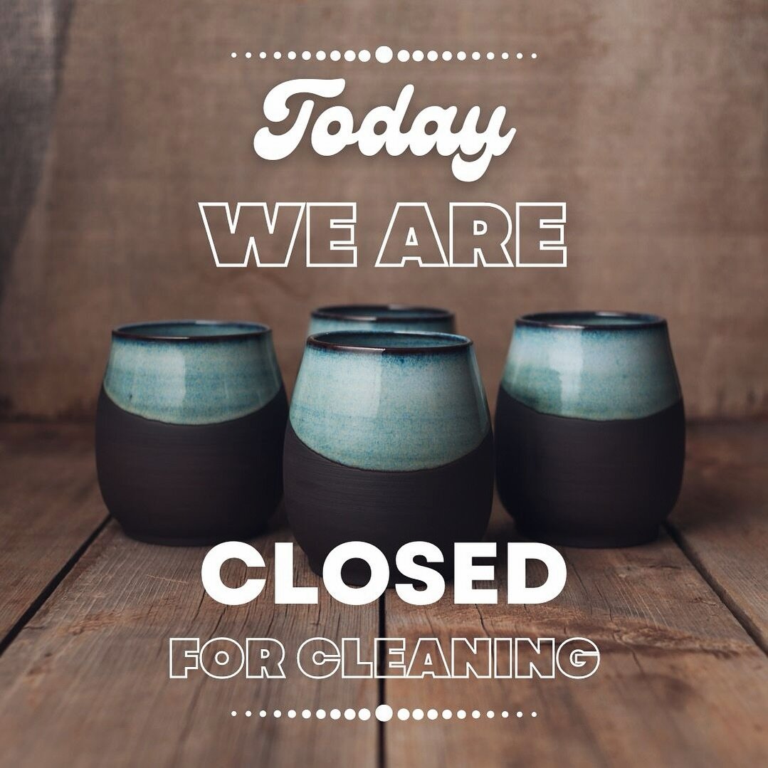 Our downtown Truckee shop @riversidestudios is closed today and tomorrow to rearrange displays and clean. We will reopen Saturday. These cups will be available then!!