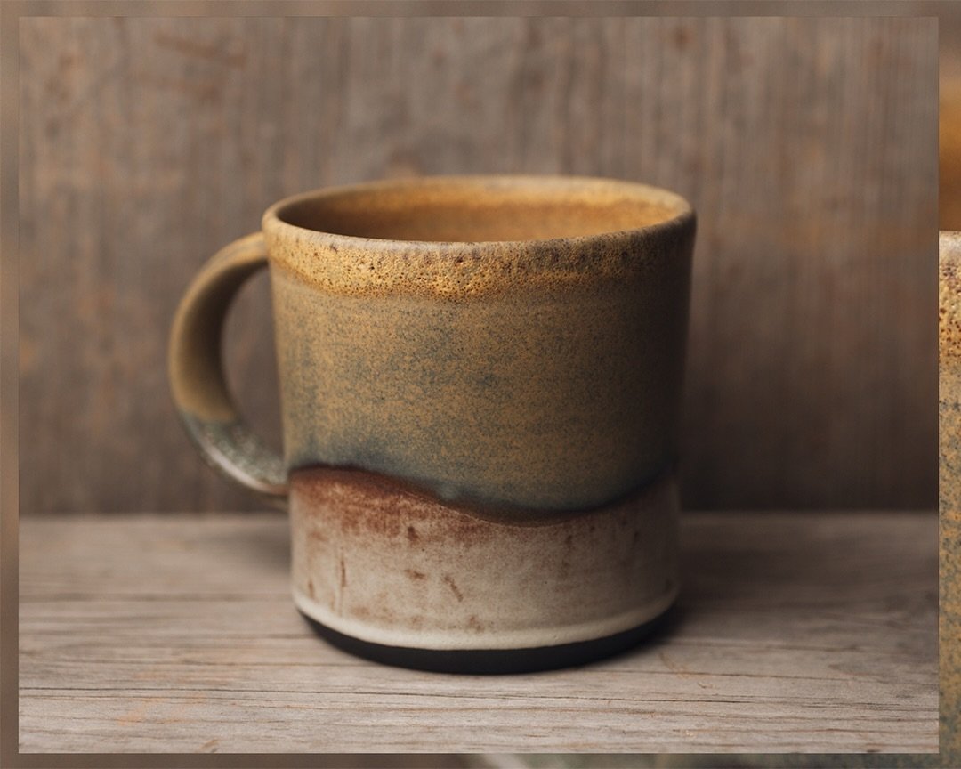 The Notorious Bamboo Ash. In the downtown shop @riversidestudios  #coffeemug #wheelthrown