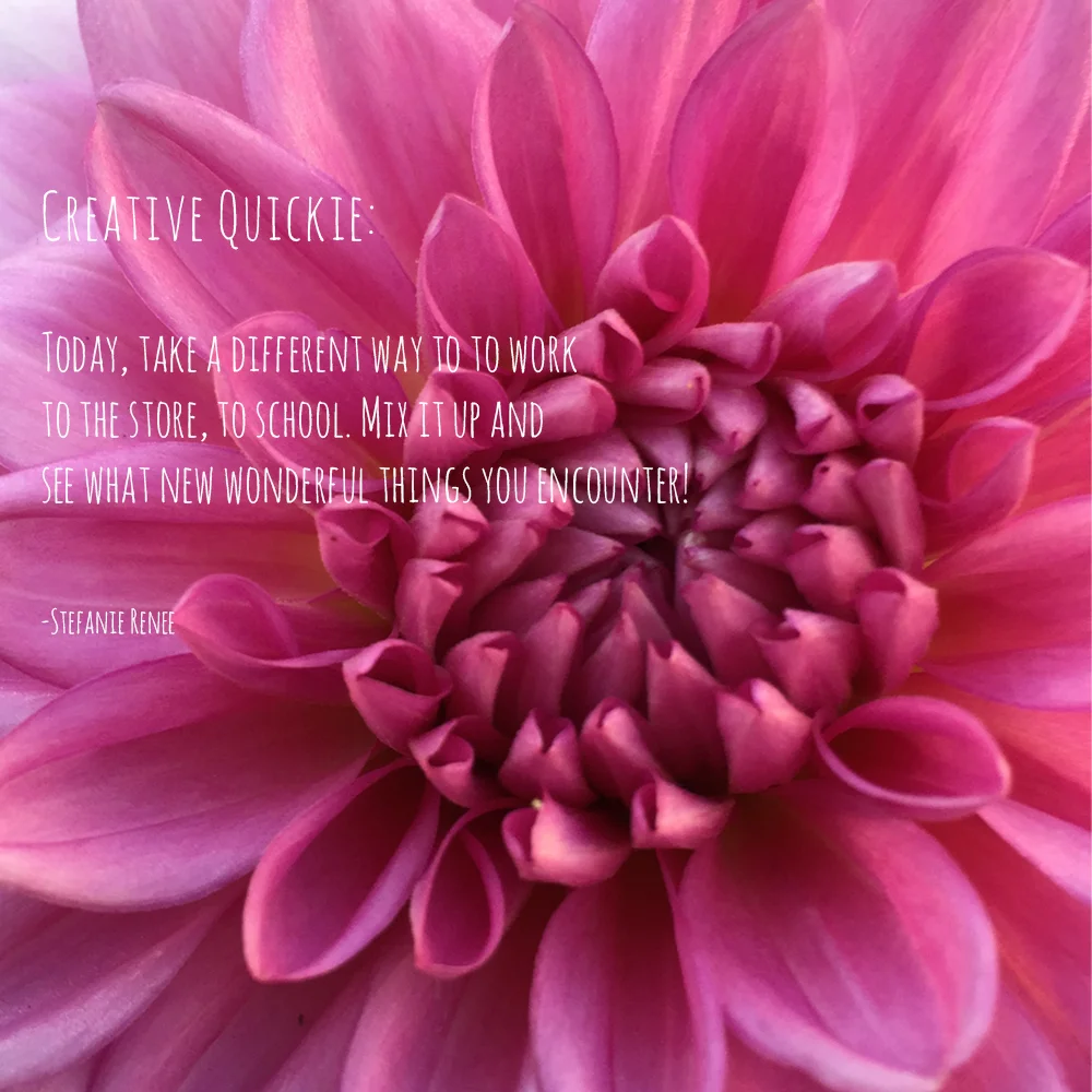 Creative Quickie: Day 1