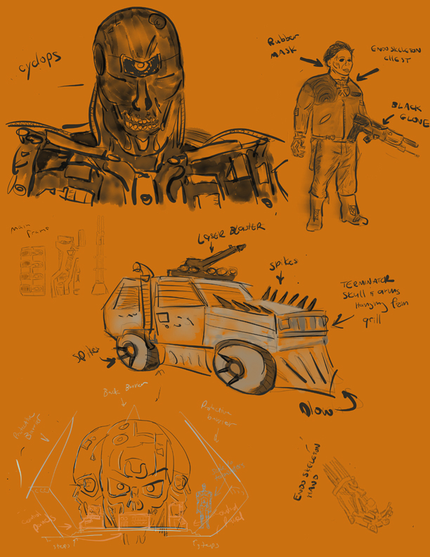 Sketches for new concepts