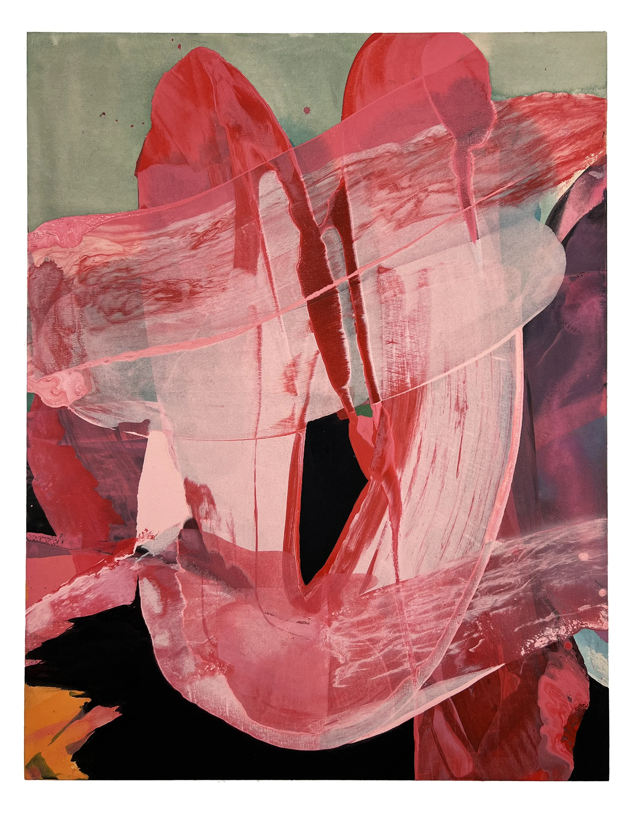  FANCY FREE 51X39IN Acrylic on Canvas 2023  