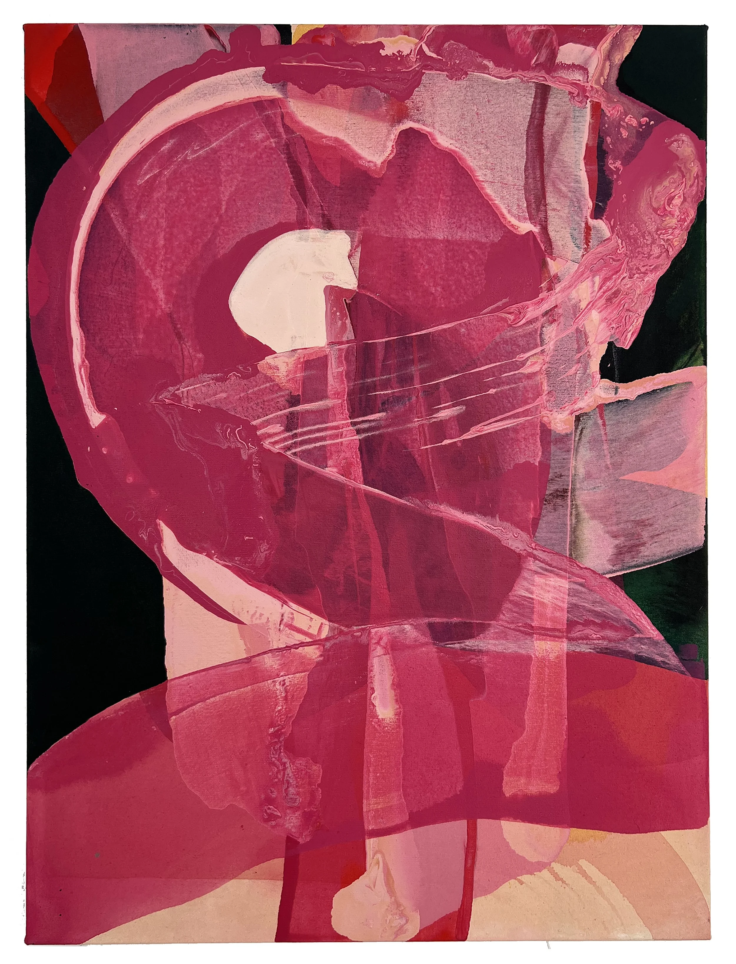  FEVER DREAM 31X24IN Acrylic on Canvas 2023  