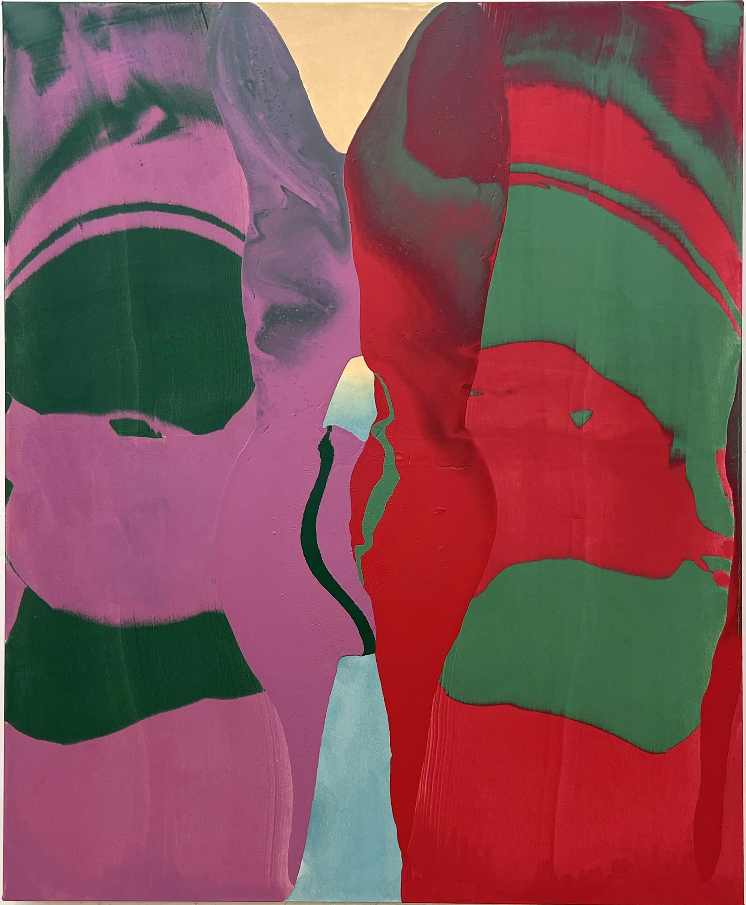  TWO SOULS 120X150cm Acrylic on Canvas 