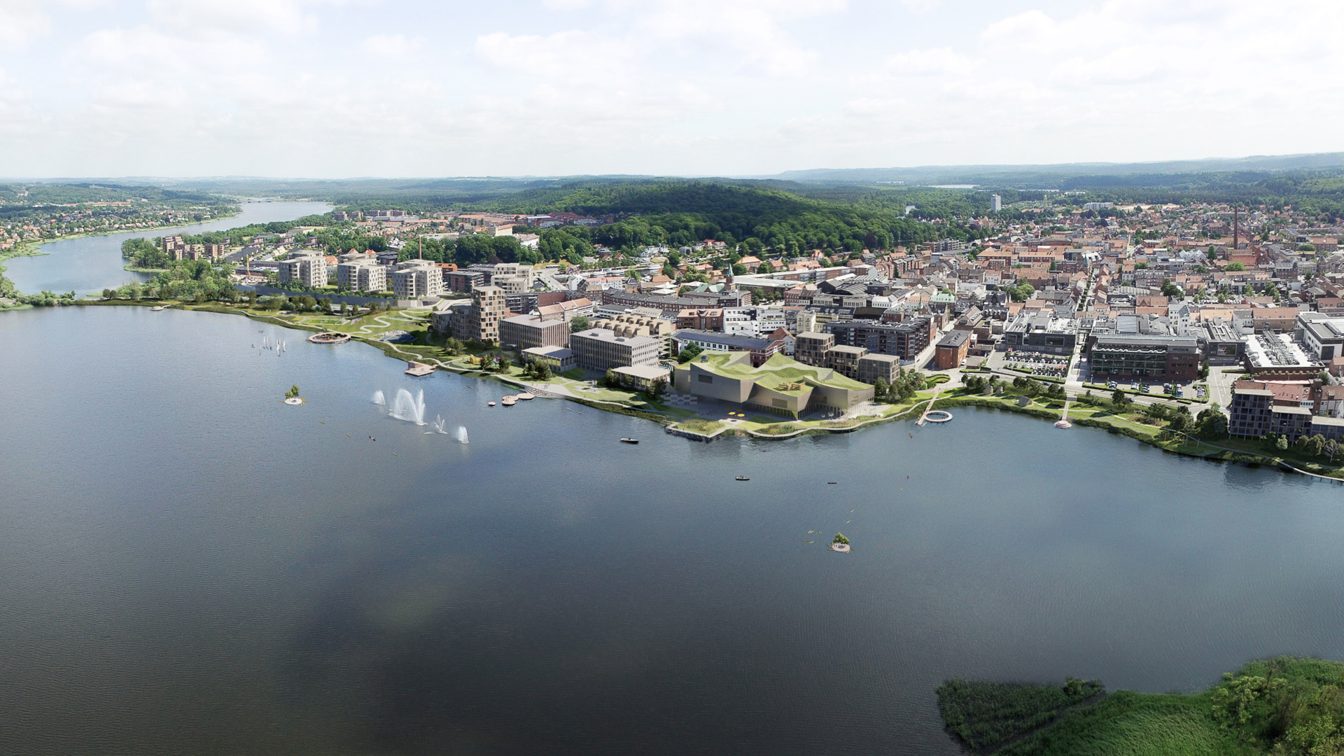 Facaderenovering ved Kunstcentret Silkeborg Bad, Silkeborg