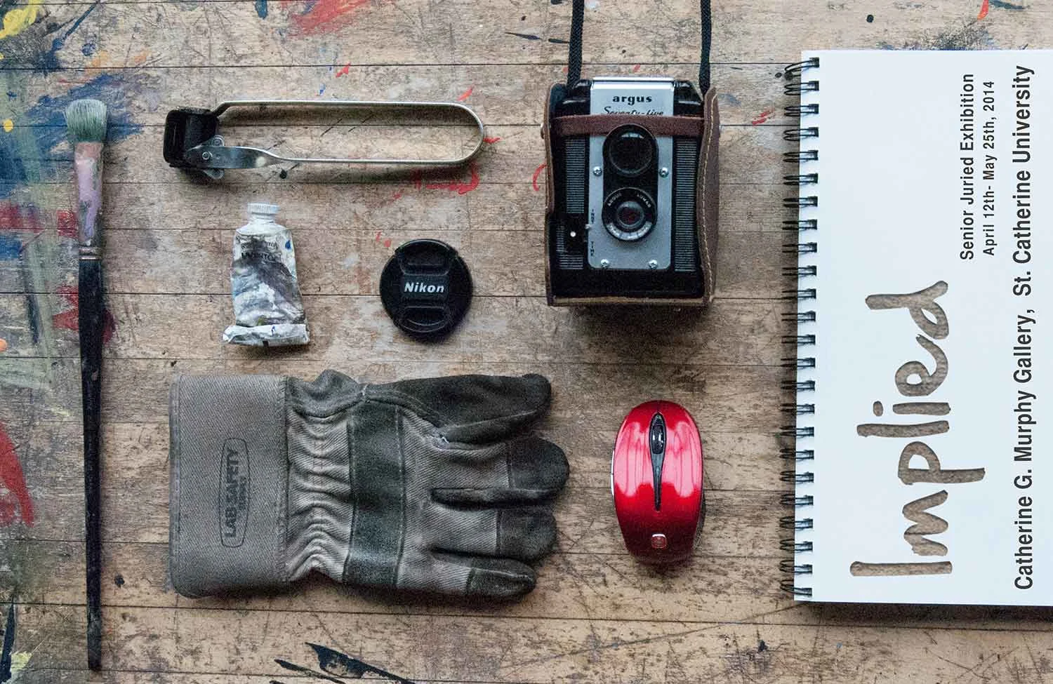 St. Kate's Senior Exhibition postcard [IMPLIED]