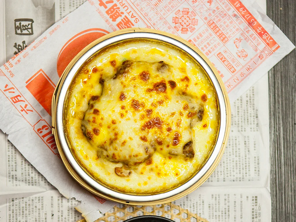 Baked Chicken Chop on Rice 瑪蘇里拉焗雞扒炒飯