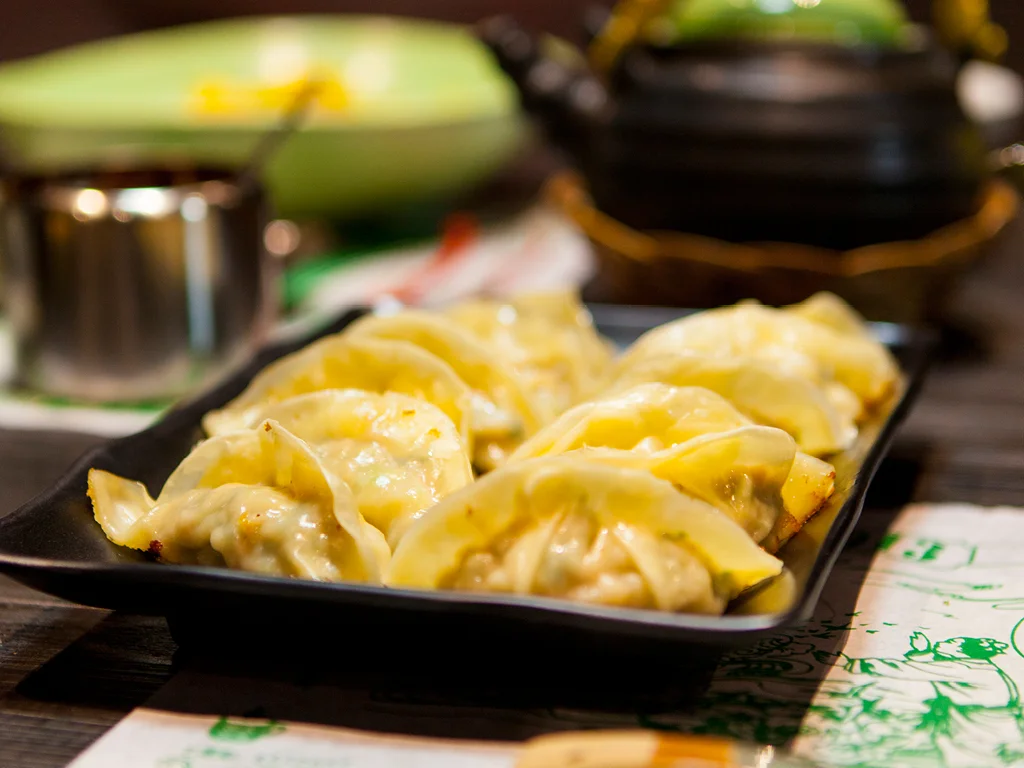 Pan Fried Pork Dumplings 生煎豬肉鍋貼