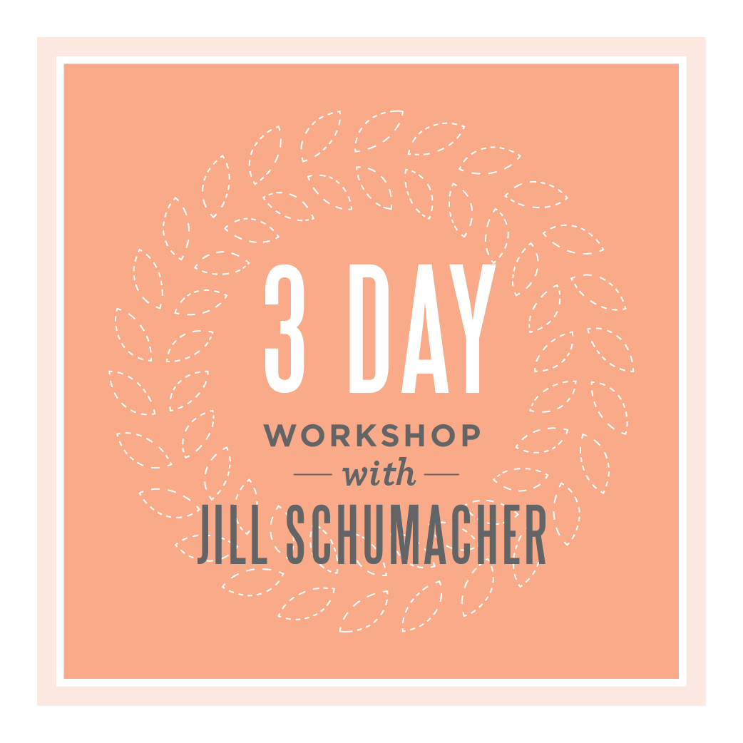 3-Day Workshop with Jill Schumacher: April (2 of 3)