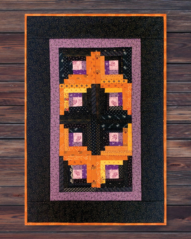 Little Quilt Series 3: Log Cabin (1 of 2)