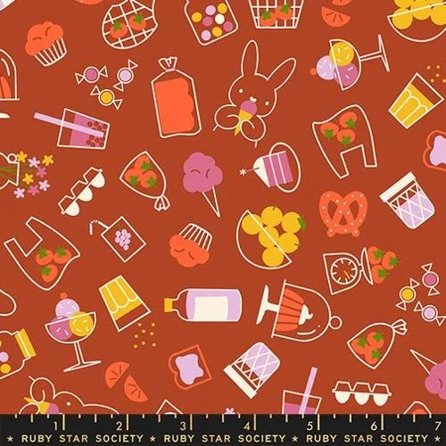 Ruby Star Society: Persimmon Bun E's Market Cayenne by Rashida Coleman Hale (RS1119 14)