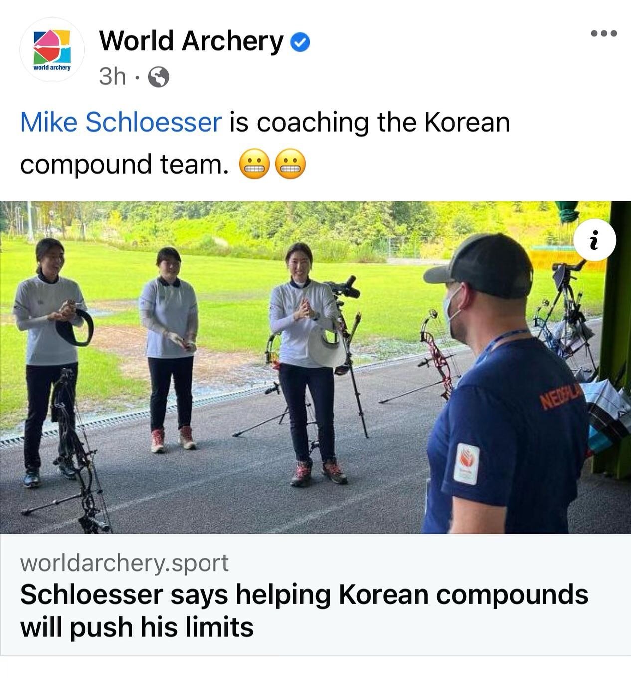 Hey! @worldarchery it&rsquo;s not April 1st yet.  Don&rsquo;t spend all good jokes early.