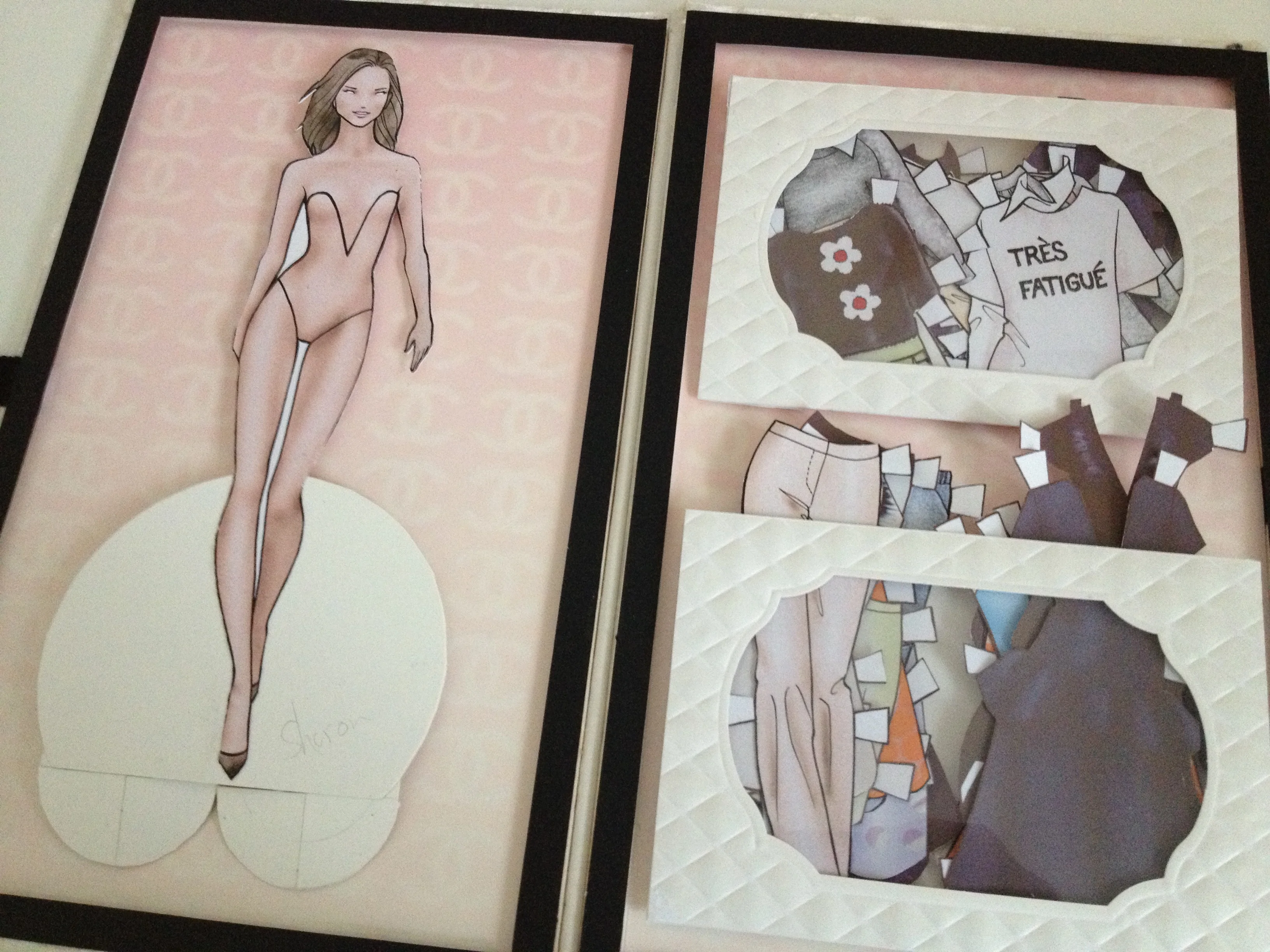 Paper Dolls: the stylish gift. Part 2: making the content