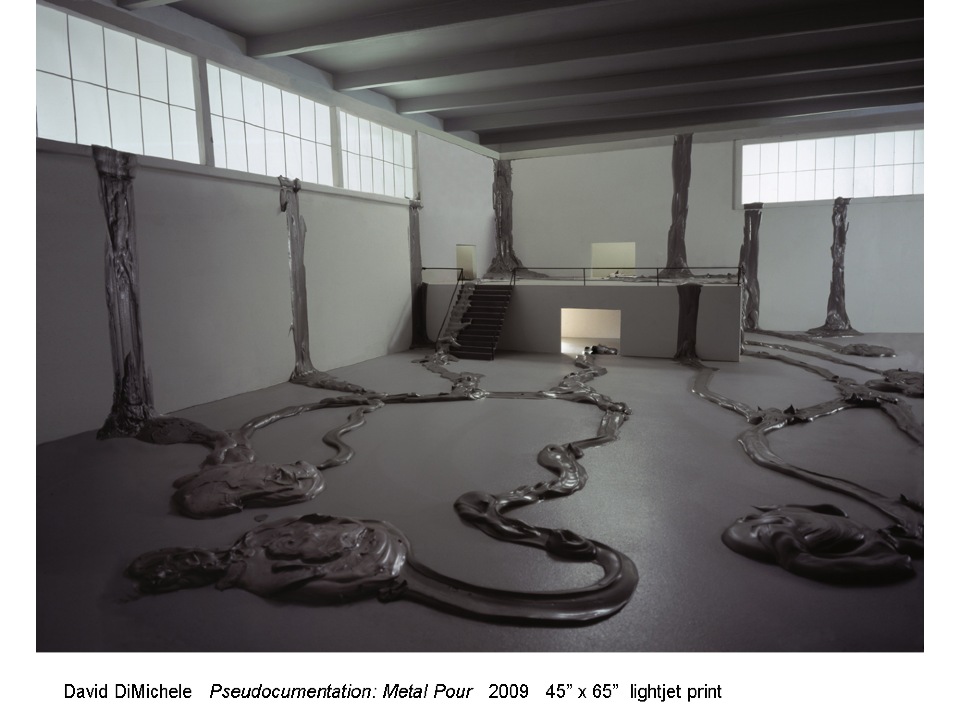 DavidDiMichele. Pseudodocumentation, Metal Pour.2009.jpg