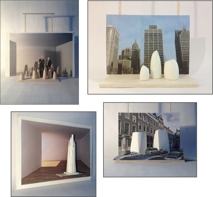 Single image shelf display design