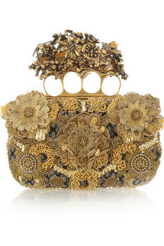 Alexander McQueen. Knuckle embroidered satin & tulle box clutch. 1.1.jpg