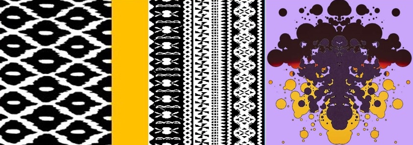 Colourful, decorative, abstract (art) panels and PNG Commission.