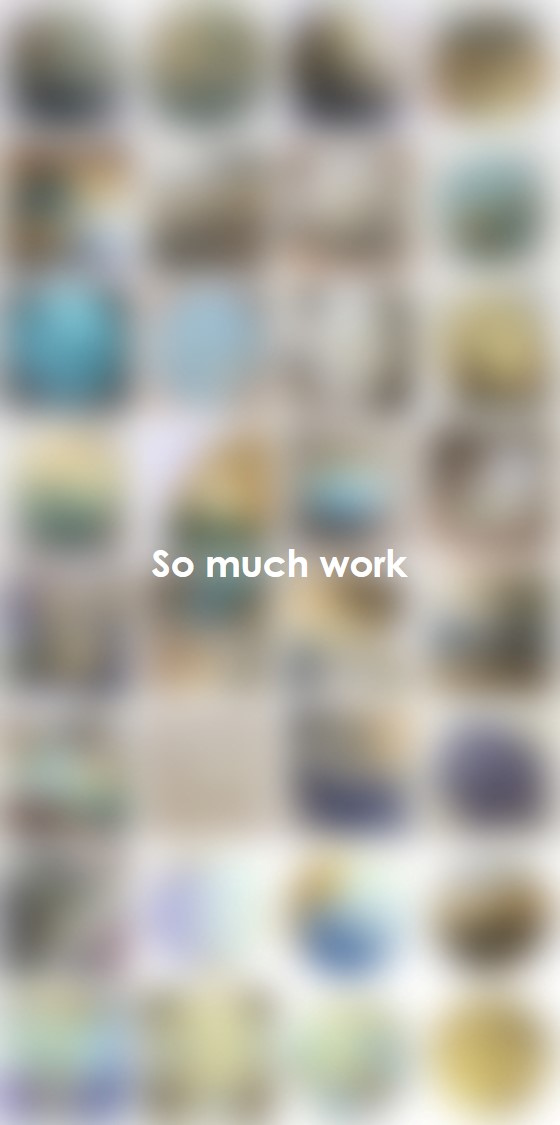 All the work I cant show you. Biggest commission of my life & confidentiality contract.