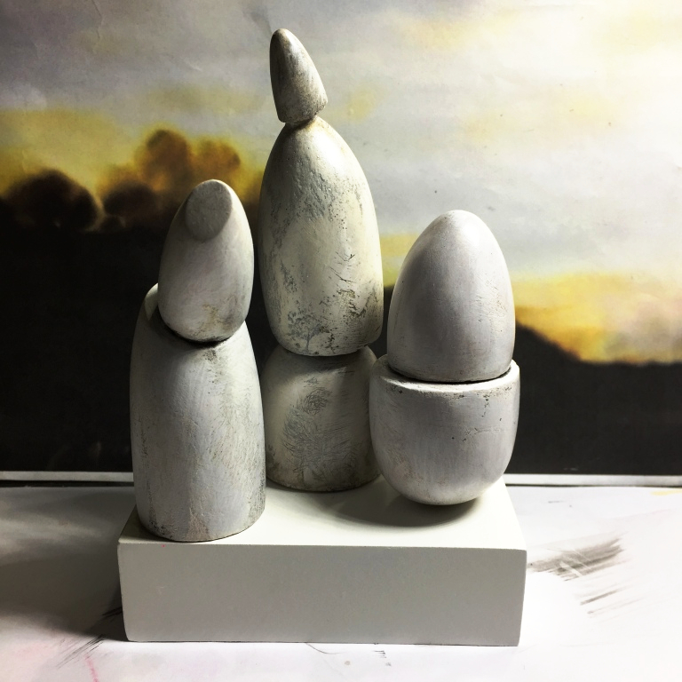 Window-sill sculpture