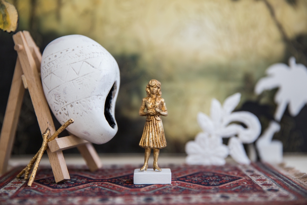 The Artist in Her Studio [detail]