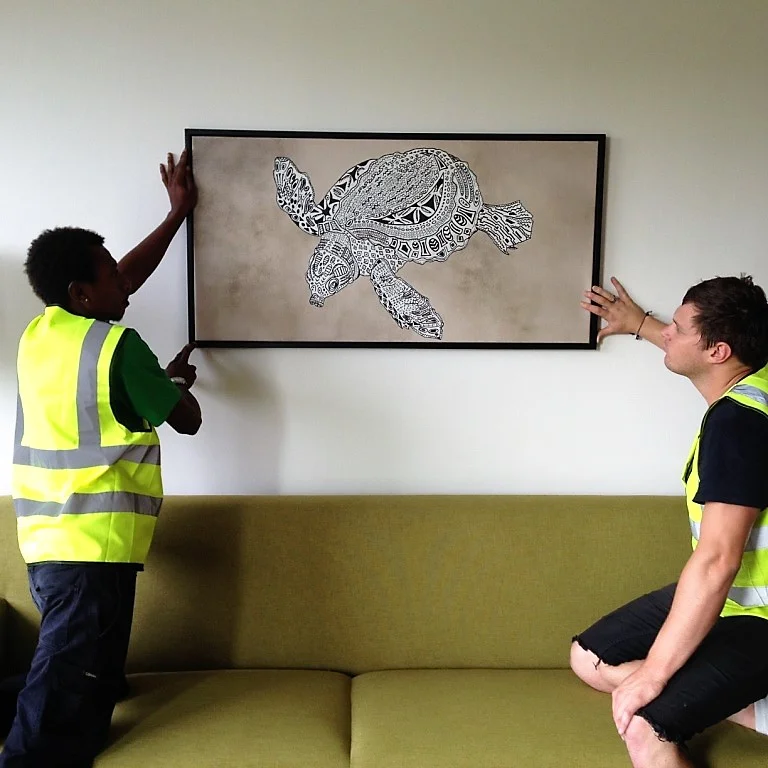 Intercontinental Hotel Group commission Port Moresby [installation on site PNG]