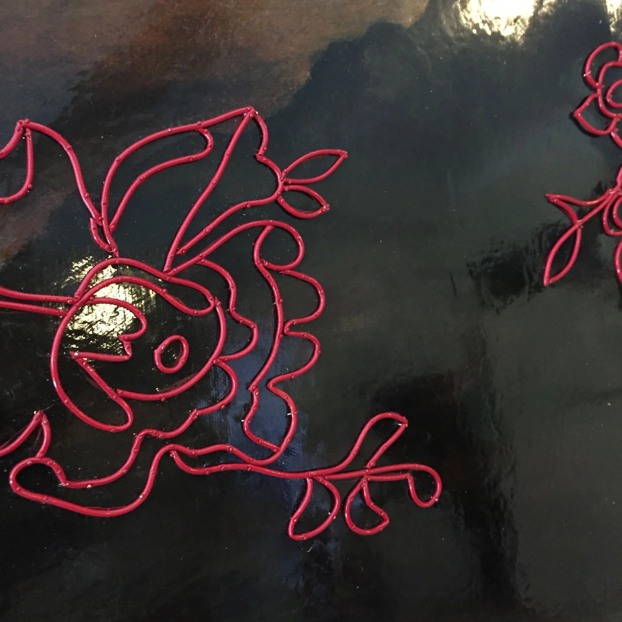 Cinnabarred [detail]