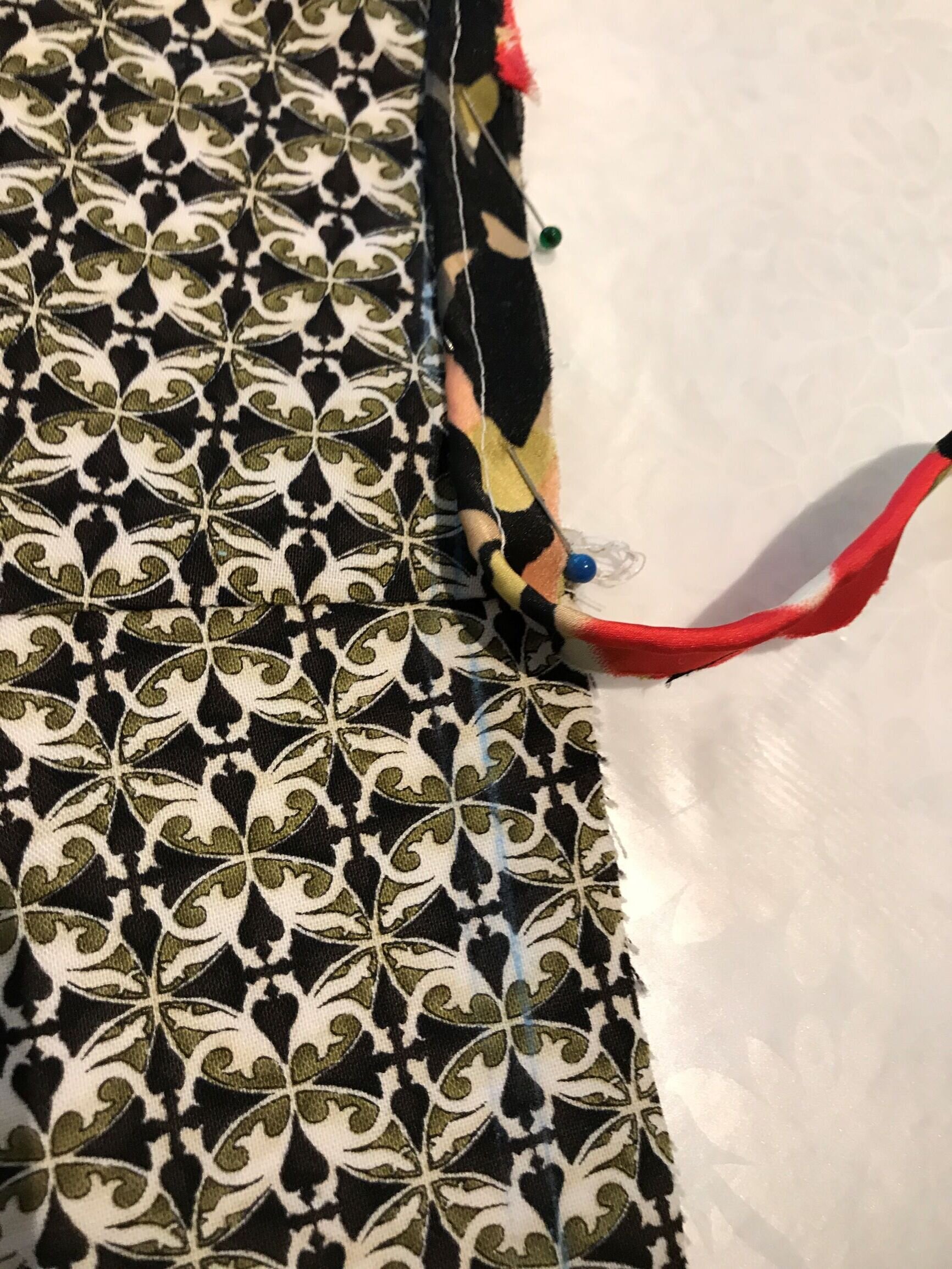 Sew it on, not a drama at all