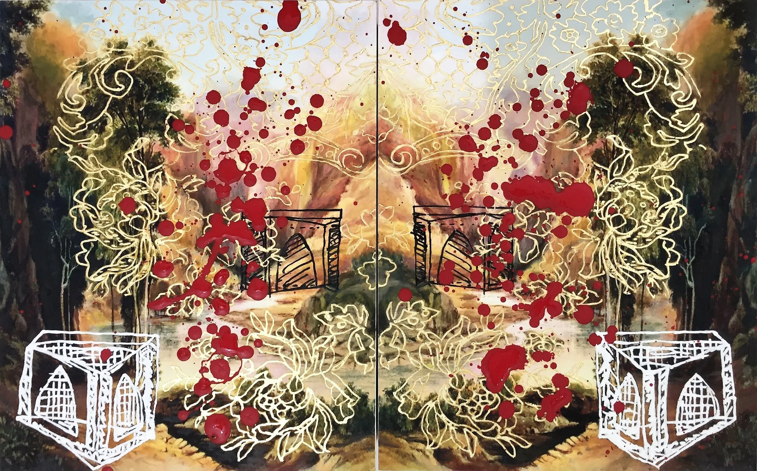 A Singular Moment of Forever. Small landscape art prize