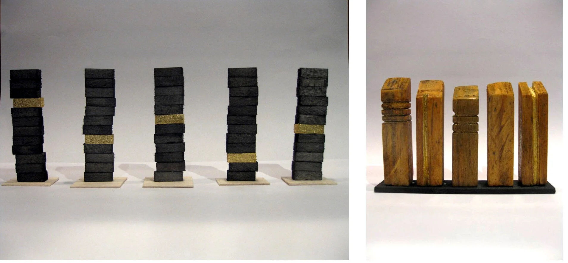 Sculpture maquettes, Perth Intercontinental Hotel