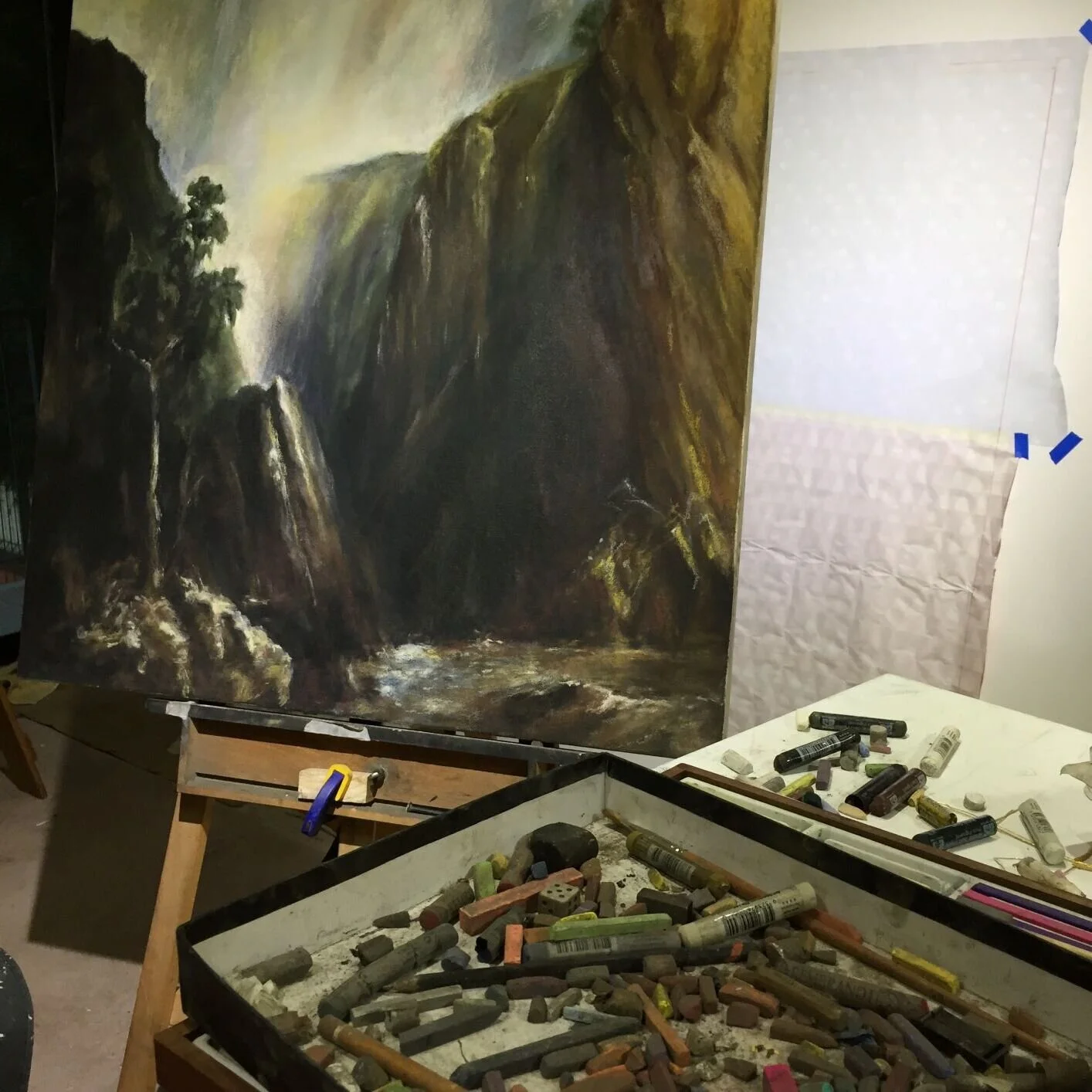 Stimming & the Great Outdoors [studio progress detail]