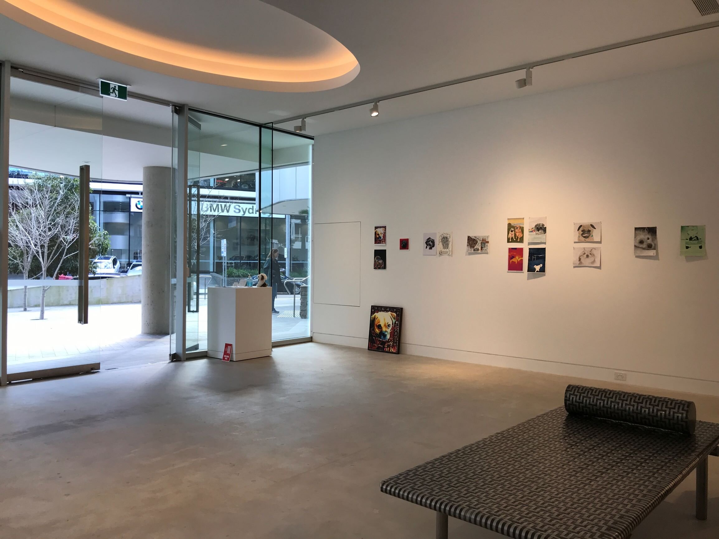 "Puppy Without a Pearl Earring" at Gallery Sally Dan Cuthbert 2020