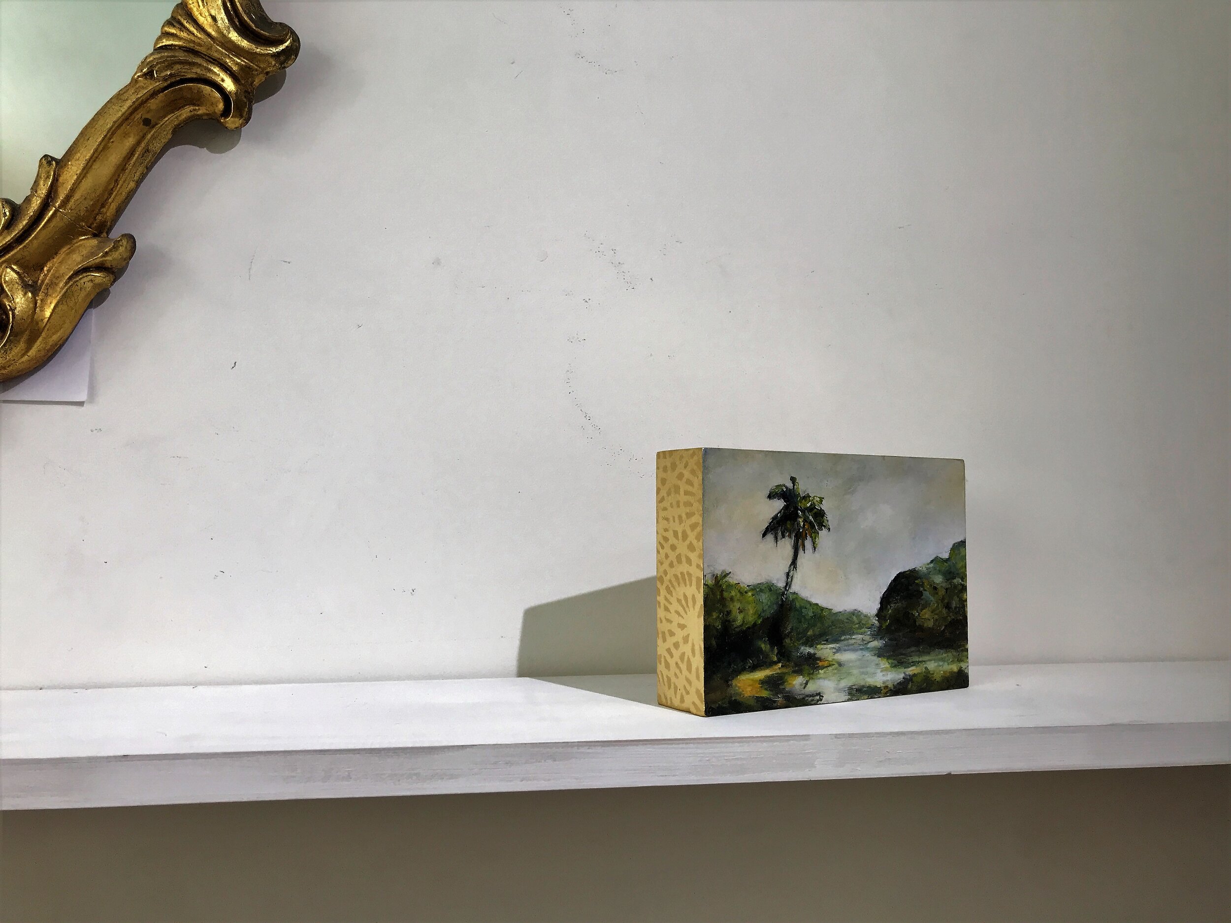 Inconsequential landscape sketch