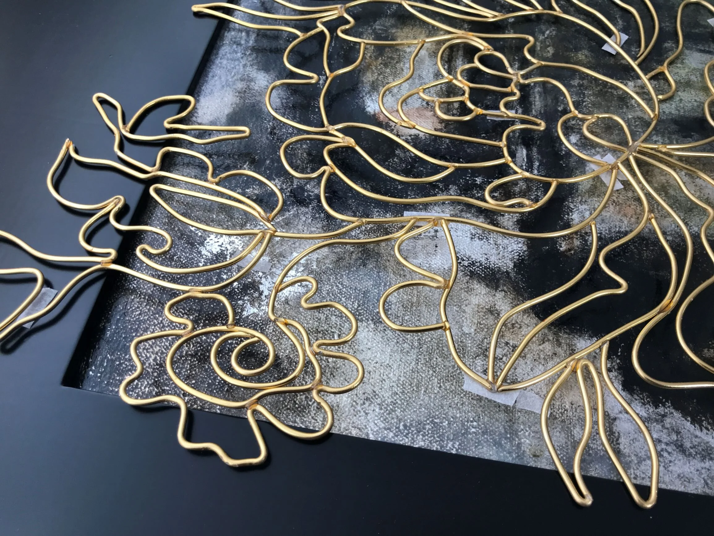 Artworking with aluminium wire