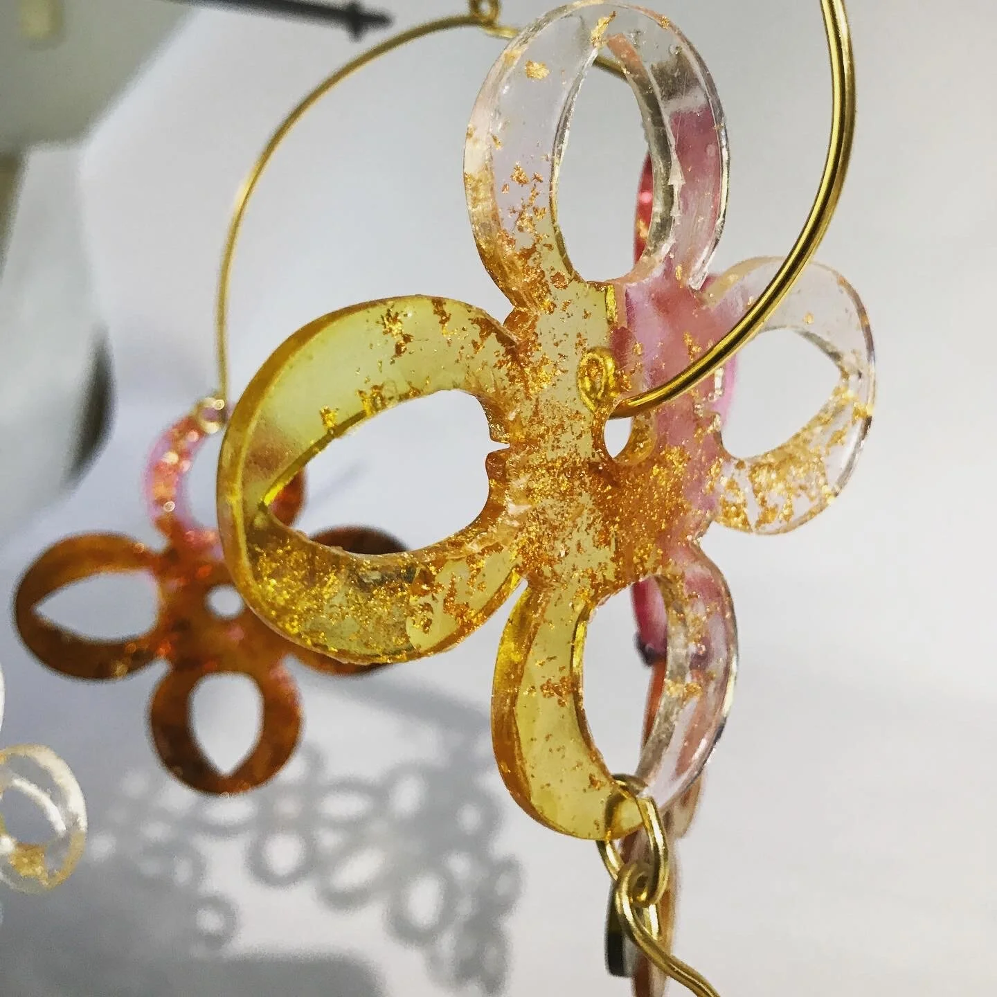 Detail, mobile sculpture