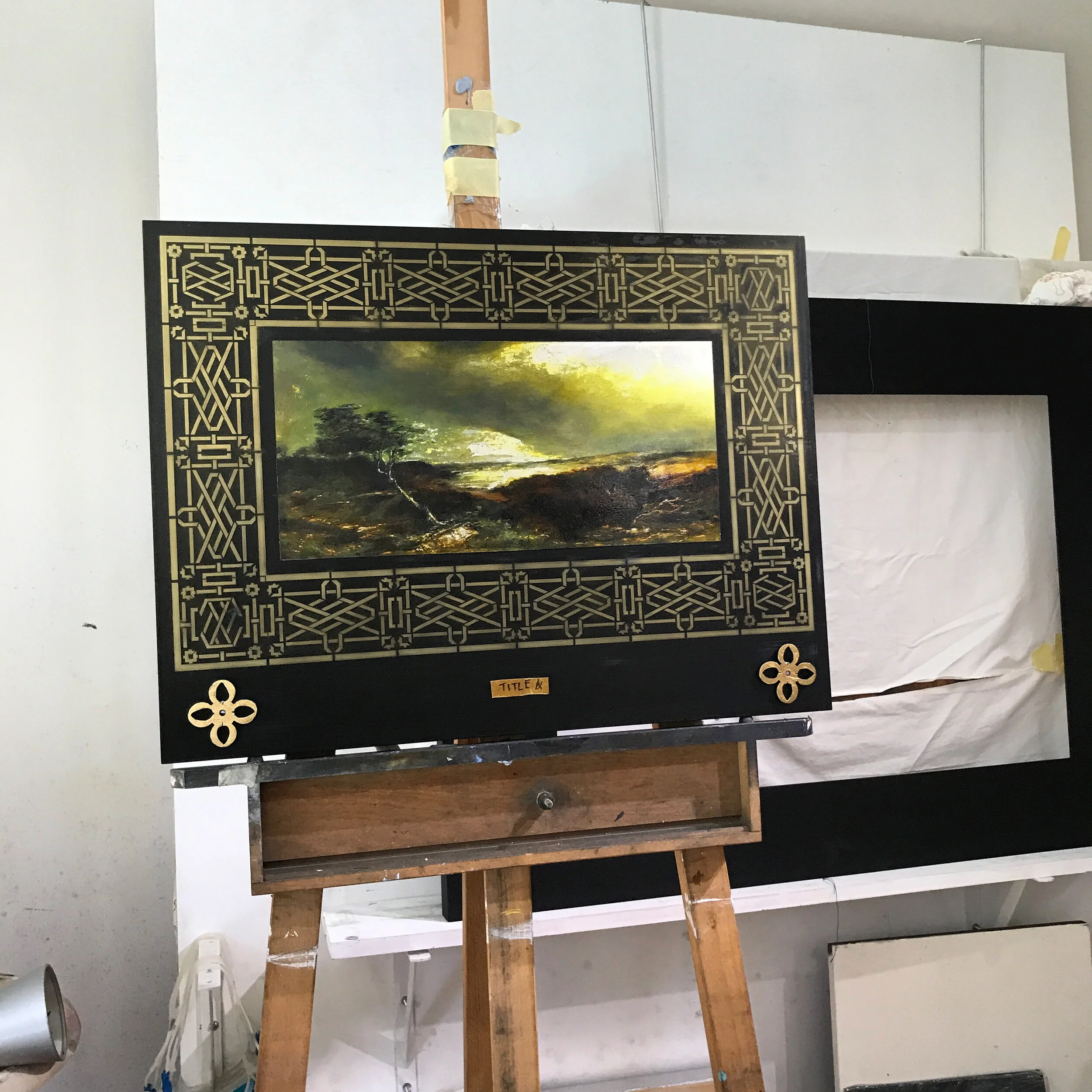 Faith (study for Palm Land) [studio]