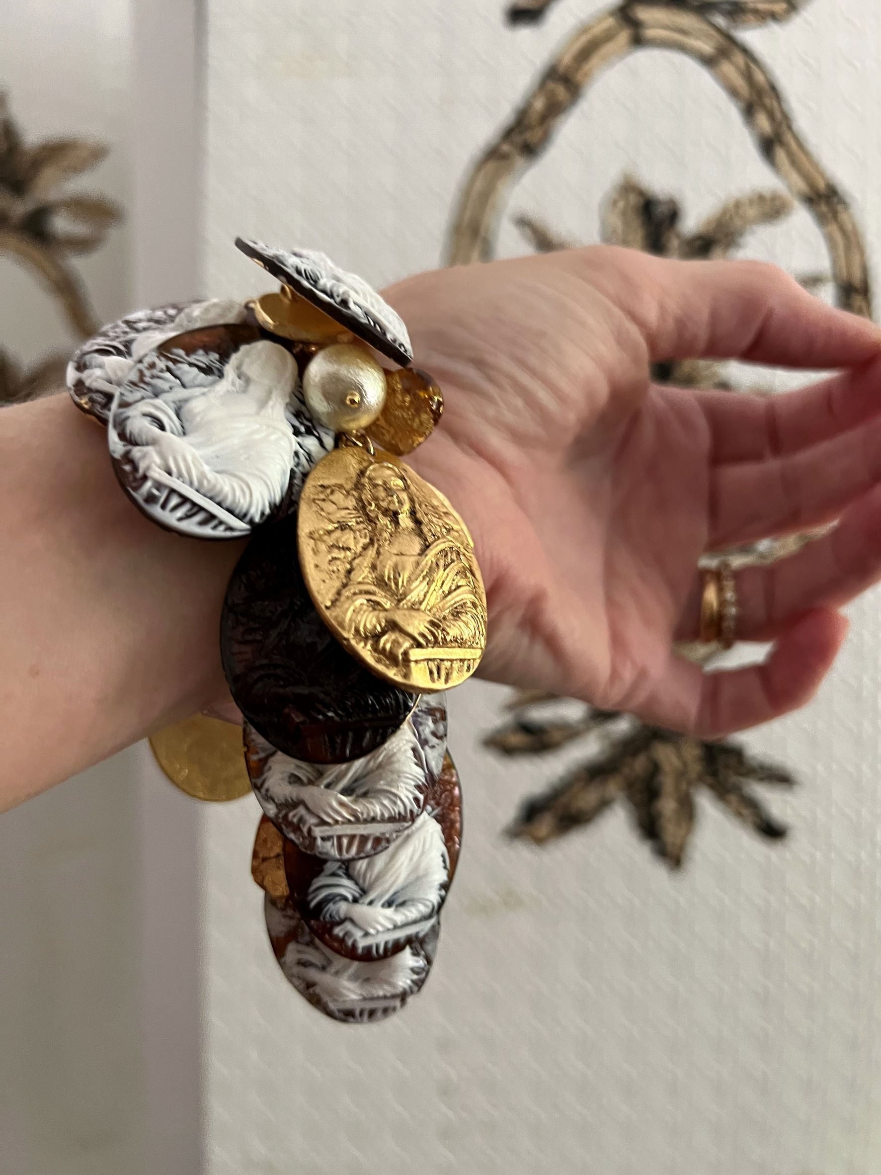 Charm bracelet of Great, and Spectacular, Cameos