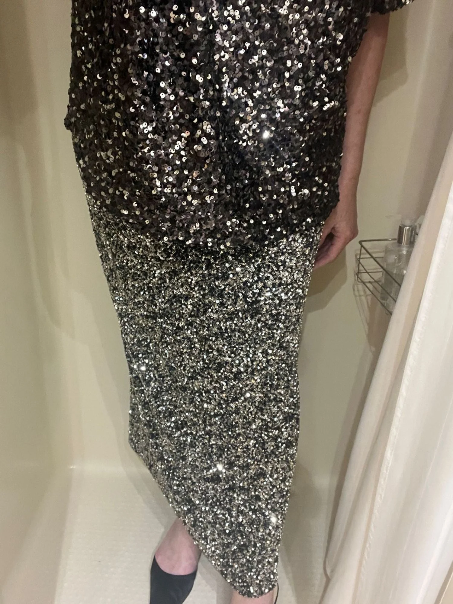 Granny Corner; double sequins!