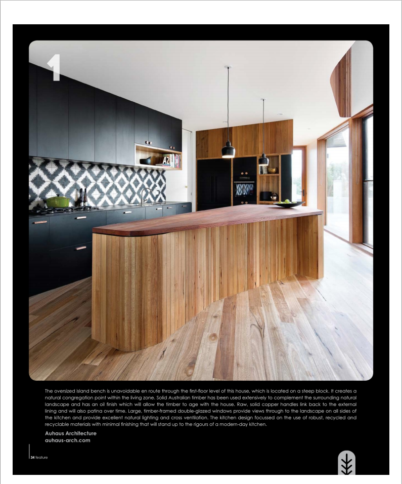Bluff House feature, Green Magazine